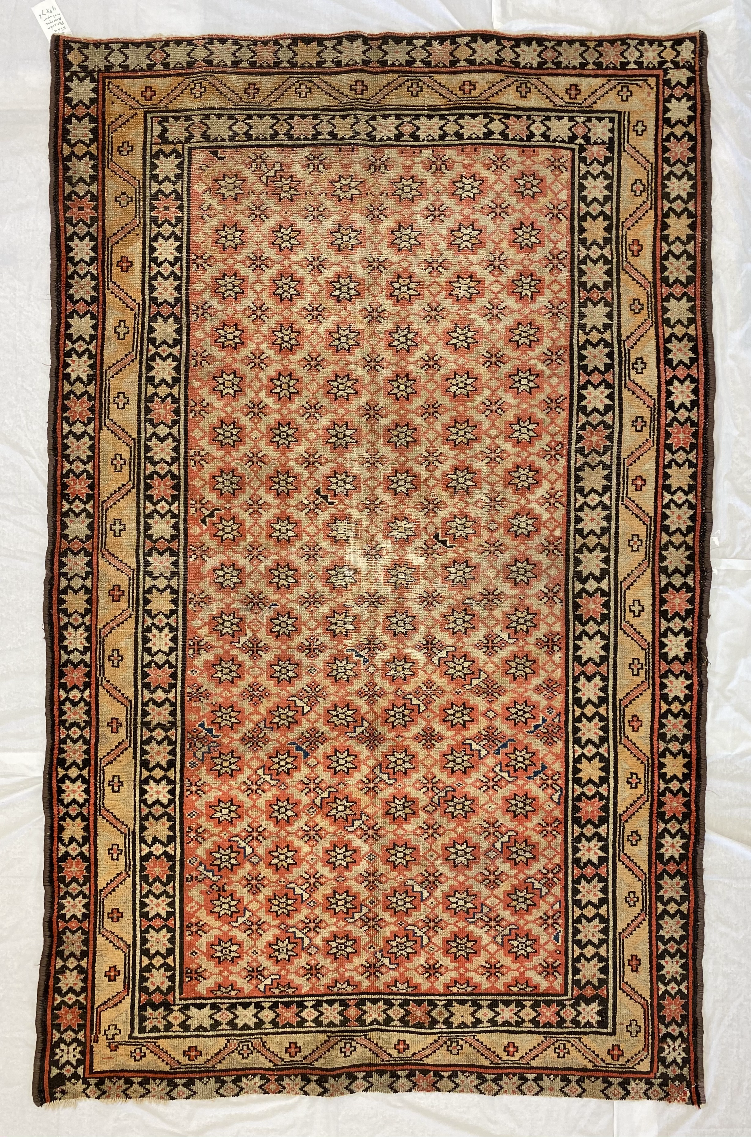 Fine Persian Antique Malayer / 4'8"x7'6"