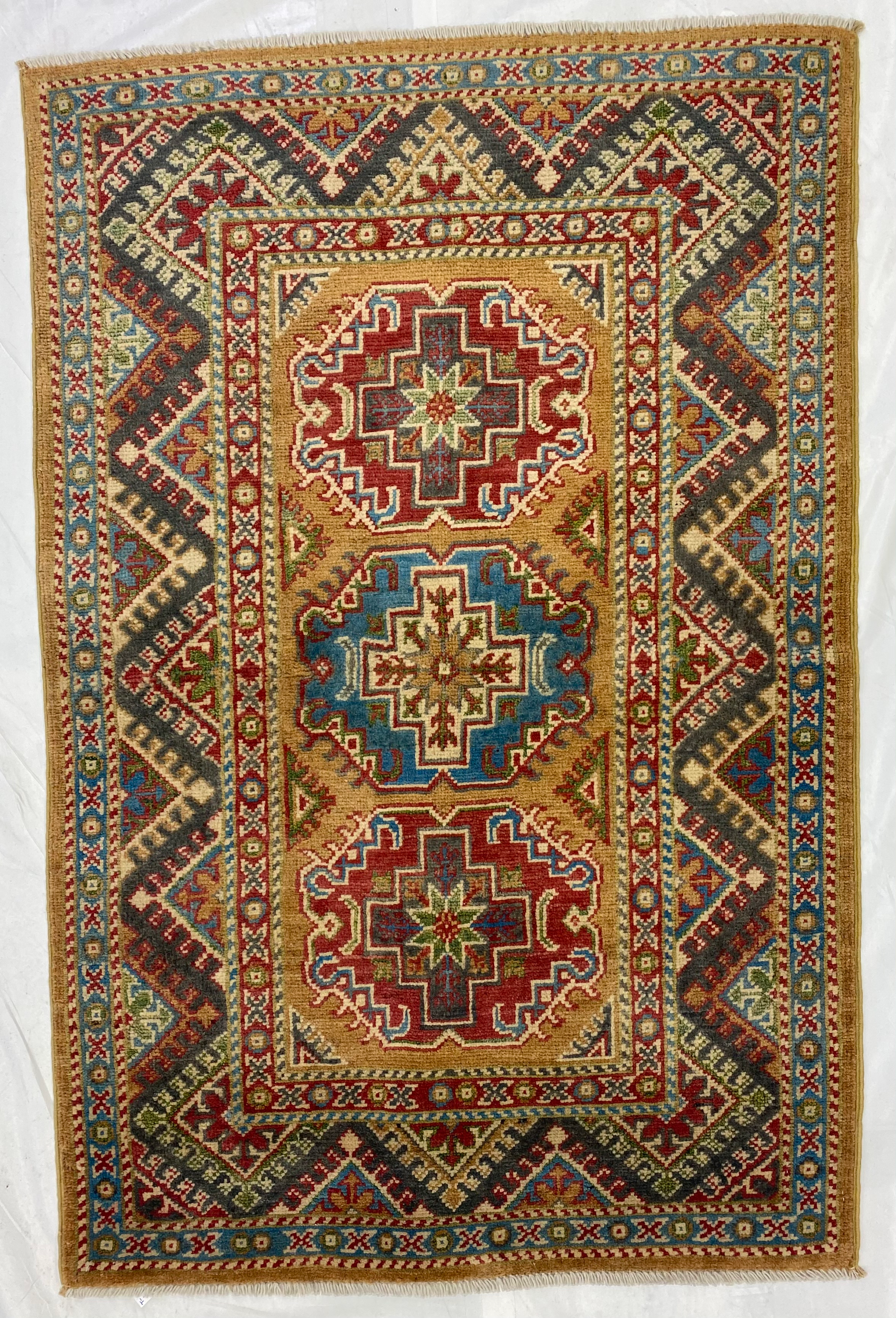Fine Afghan Kazak / 2'8"x4'4"
