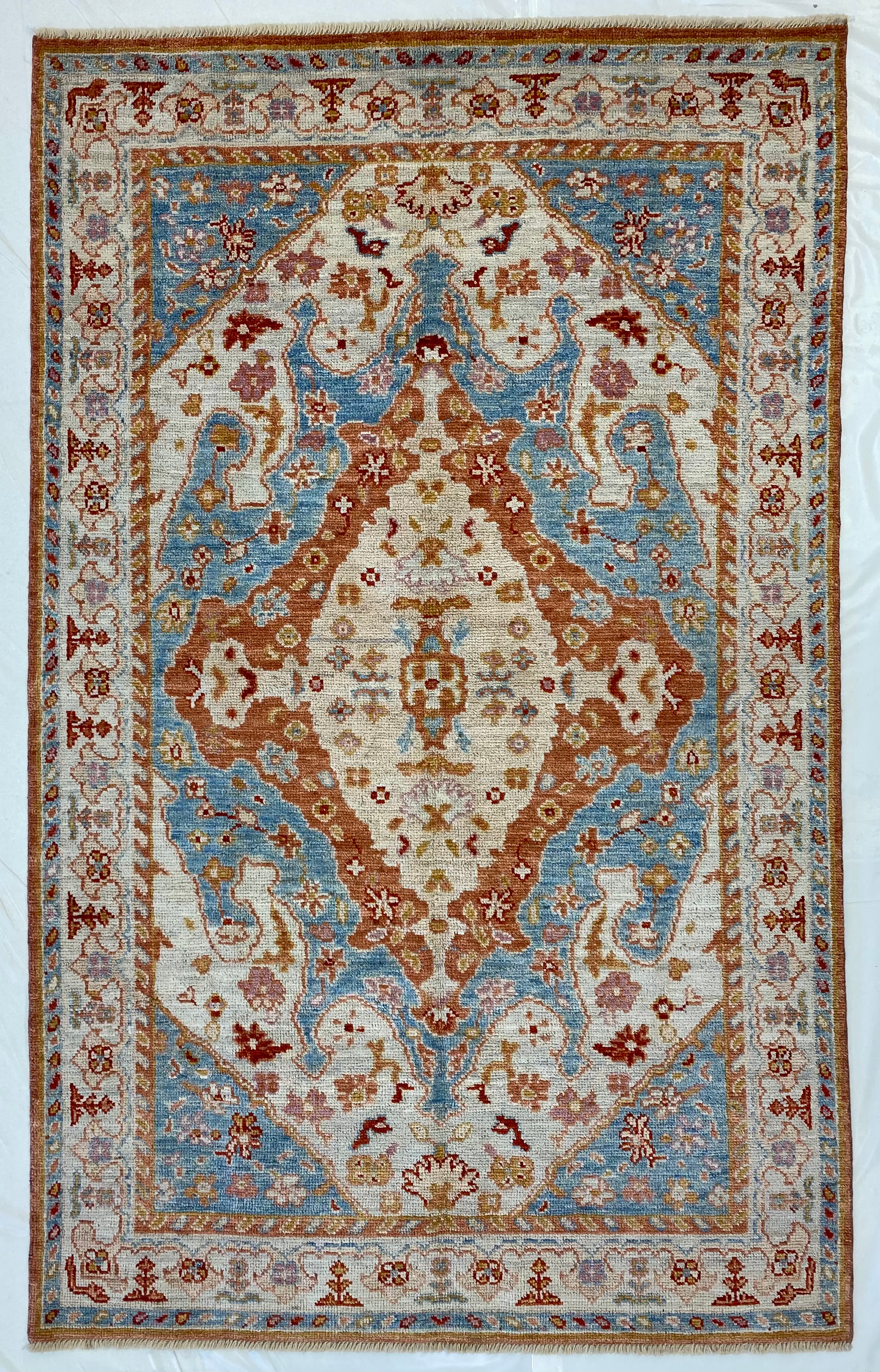 Fine Afghan Oushak / 4'11"x8'
