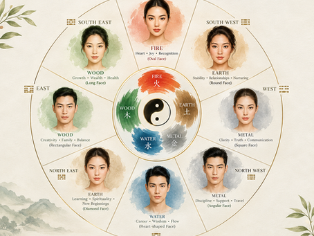 THE 9 FACE SHAPES — WHAT DOES YOUR FACE REVEAL?