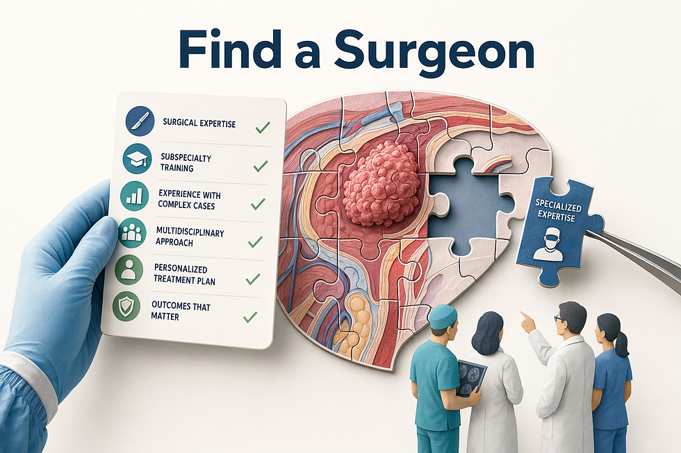 Surgeon Specializing in Complex Tumor Cases