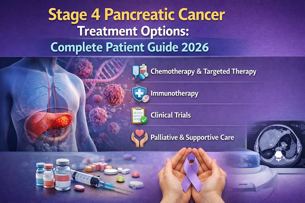 Stage-4 Pancreatic Cancer Treatment Options - Pi Cancer Care