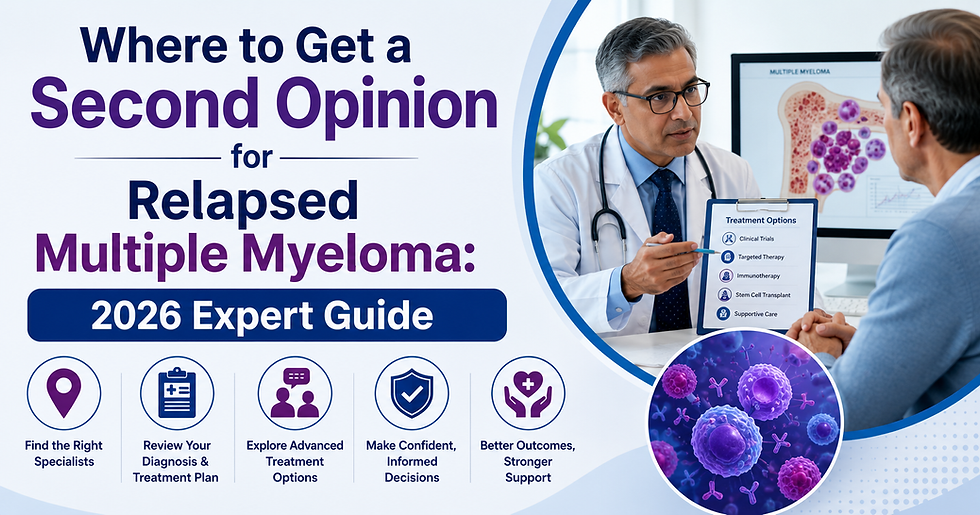 Second Opinion for Relapsed Multiple Myeloma