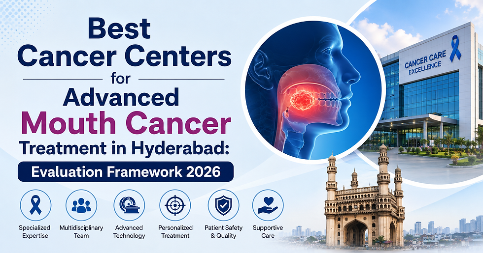 Best Cancer Centers for Advanced Mouth Cancer Treatment in Hyderabad - Pi Cancer Care