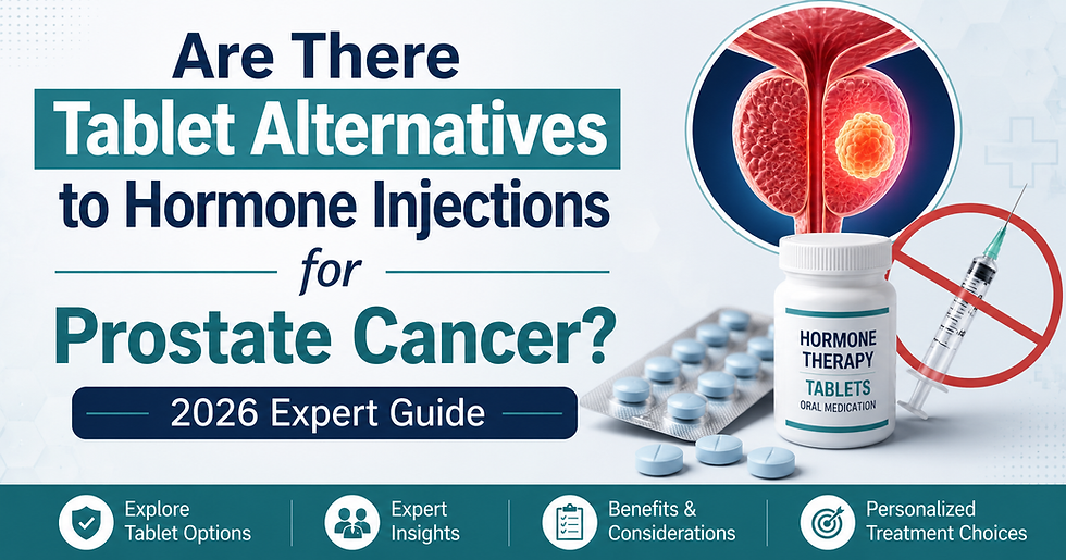 Tablet Alternatives to Hormone Injections for Prostate Cancer