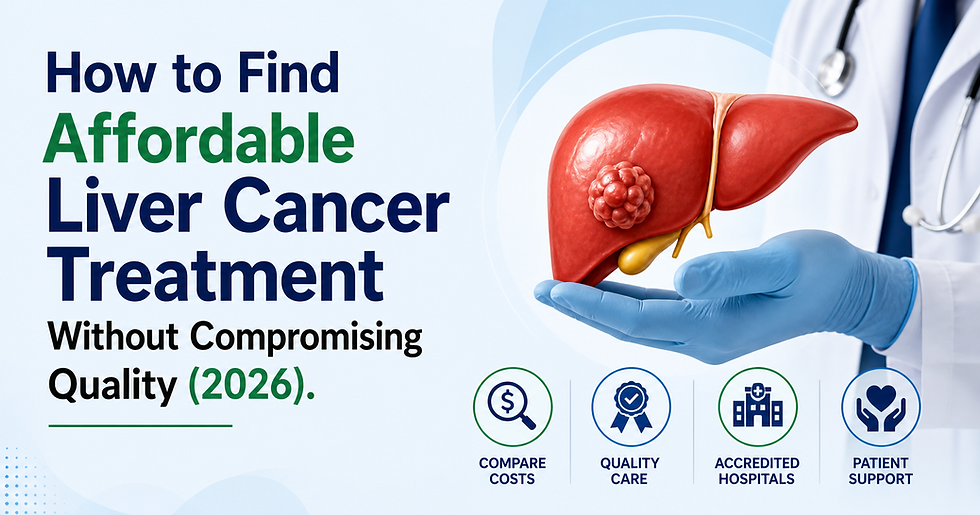 Affordable liver cancer treatment