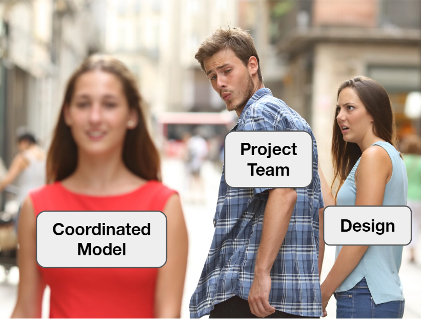 coordinated models funny meme