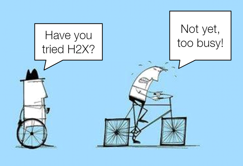 H2X is new and improved way of plumbing design