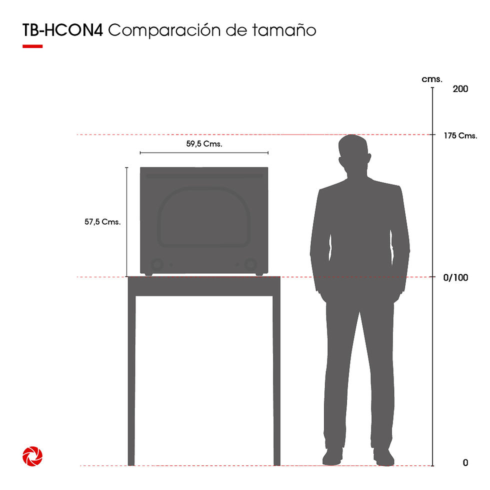 Miniatura: Horno Convector Profesional TB-HCON4