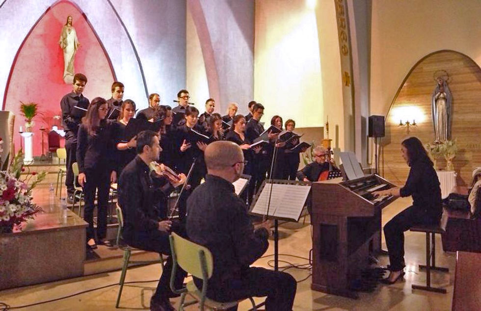 El cor de cambra y la Orquesta Barroca de Murcia