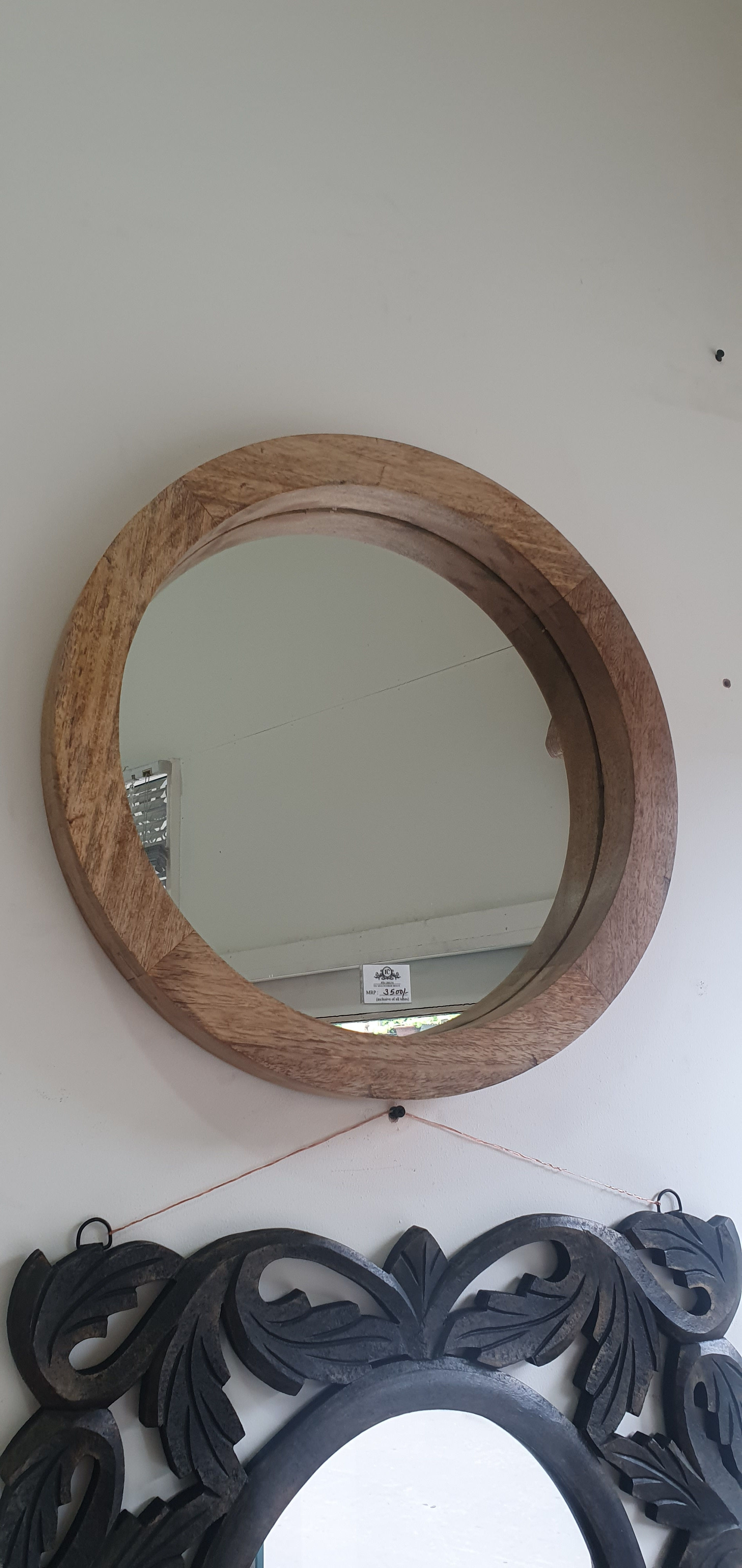 Solid wood Mirror
