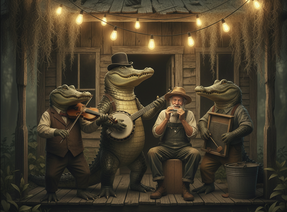 Cajun Crawl - Gators and Gumbo