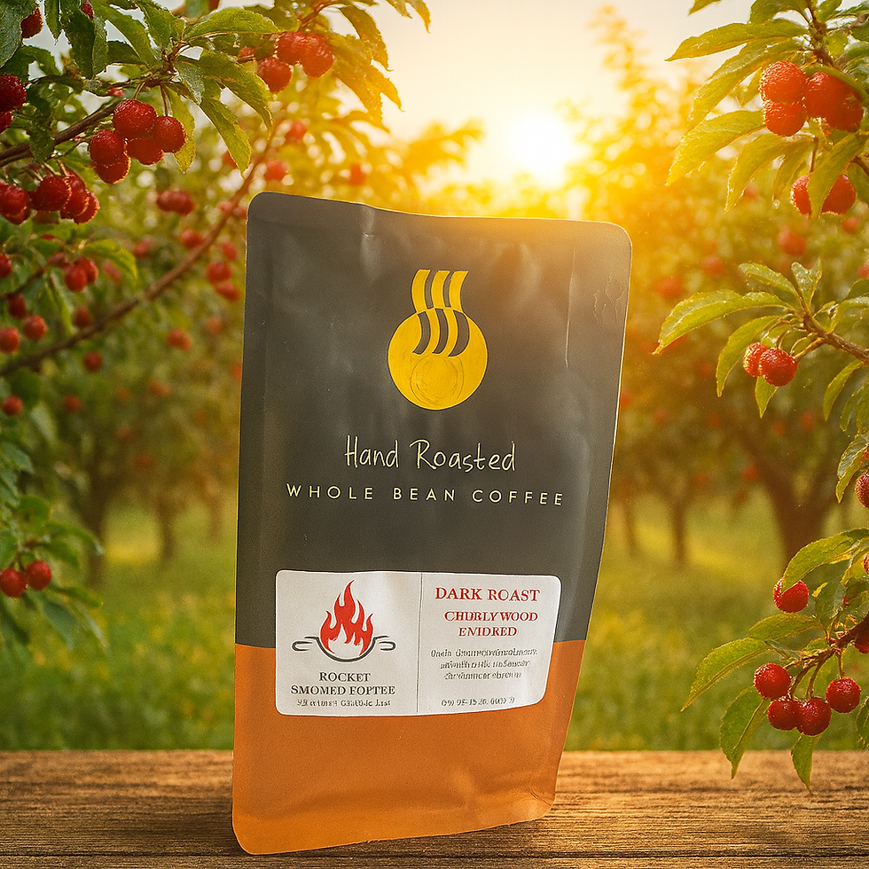 Cherry Wood Smoked Coffee - Medium Roast - DECAF
