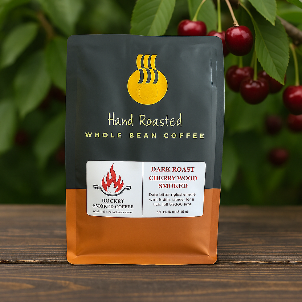 Thumbnail: Cherry Wood Smoked Coffee - Dark Roast