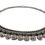 Thumbnail: athizay Necklace oxidized silver metal choker Burnish Silver Antique texture
