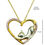 Thumbnail: Love Pendant Necklace 16 inch Rolo chain valentine jewelry