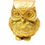 Thumbnail: Brass Laxmi Vahana Ullu Brass Owl Statue Premium Showpiece for Home Decoration