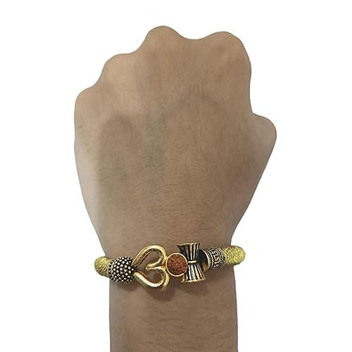Thumbnail: athizay Rakhi for Brother Lord Shiva Mahadev Shivlinga Trishul Shiv Shakti Kada