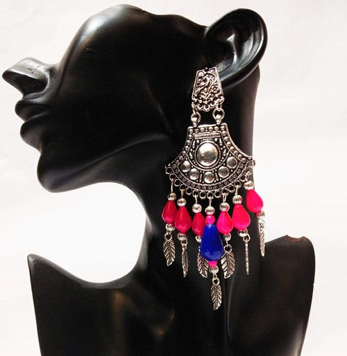 Thumbnail: Earrings small jhumkis big jhumkas latkan jhaalar danglers studs for women