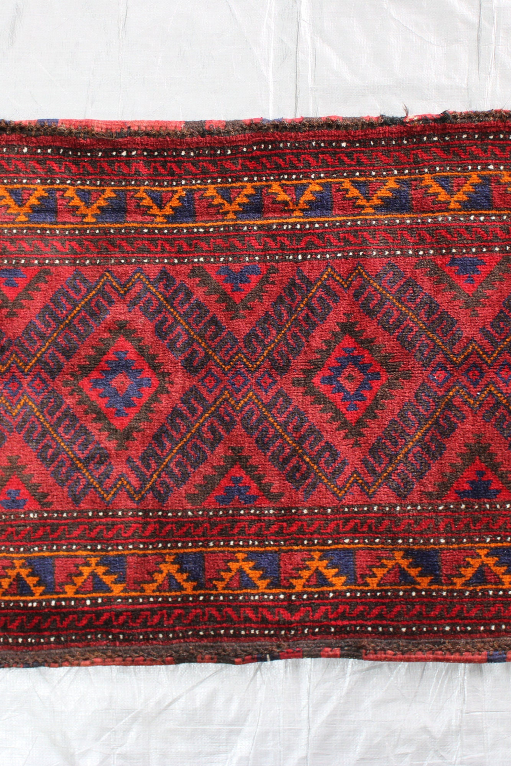 Vintage Pillow Cover | Over 50+ Years Old | Hand Knotted Afghan pillow | Multipu