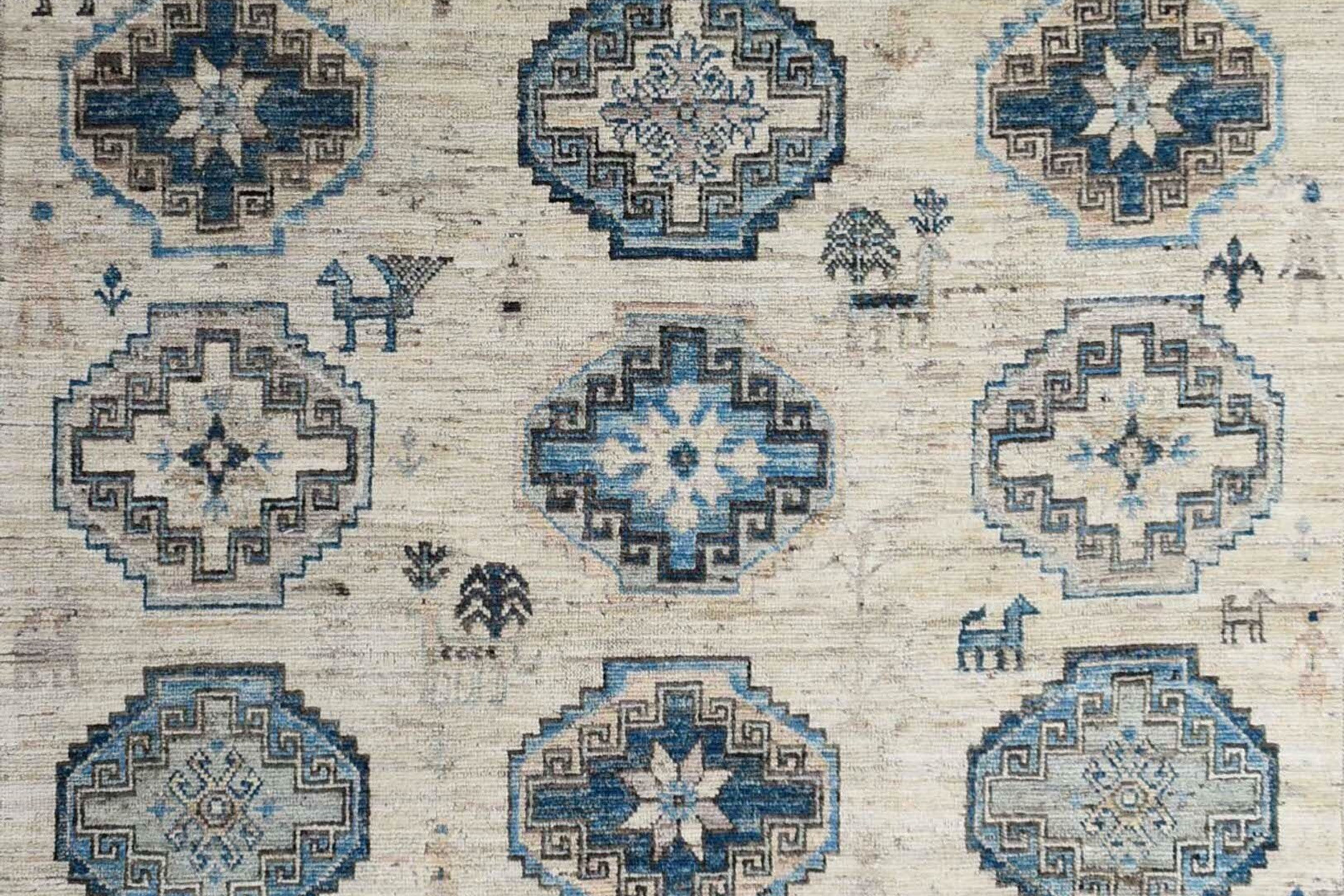 6x9 ft Turkish Oushak Rug, Colorful Oriental Floral Designs, Tribal Patterns, Be