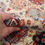 Thumbnail: Beige 3x23 ft Beautiful Flower Garden Runner, Small Flower Pattern, Traditional
