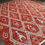 Thumbnail: 9'6"x11'7" ft Modern Berber Area Rug, Red Tribal Rug, All Over Design Rug, Livin