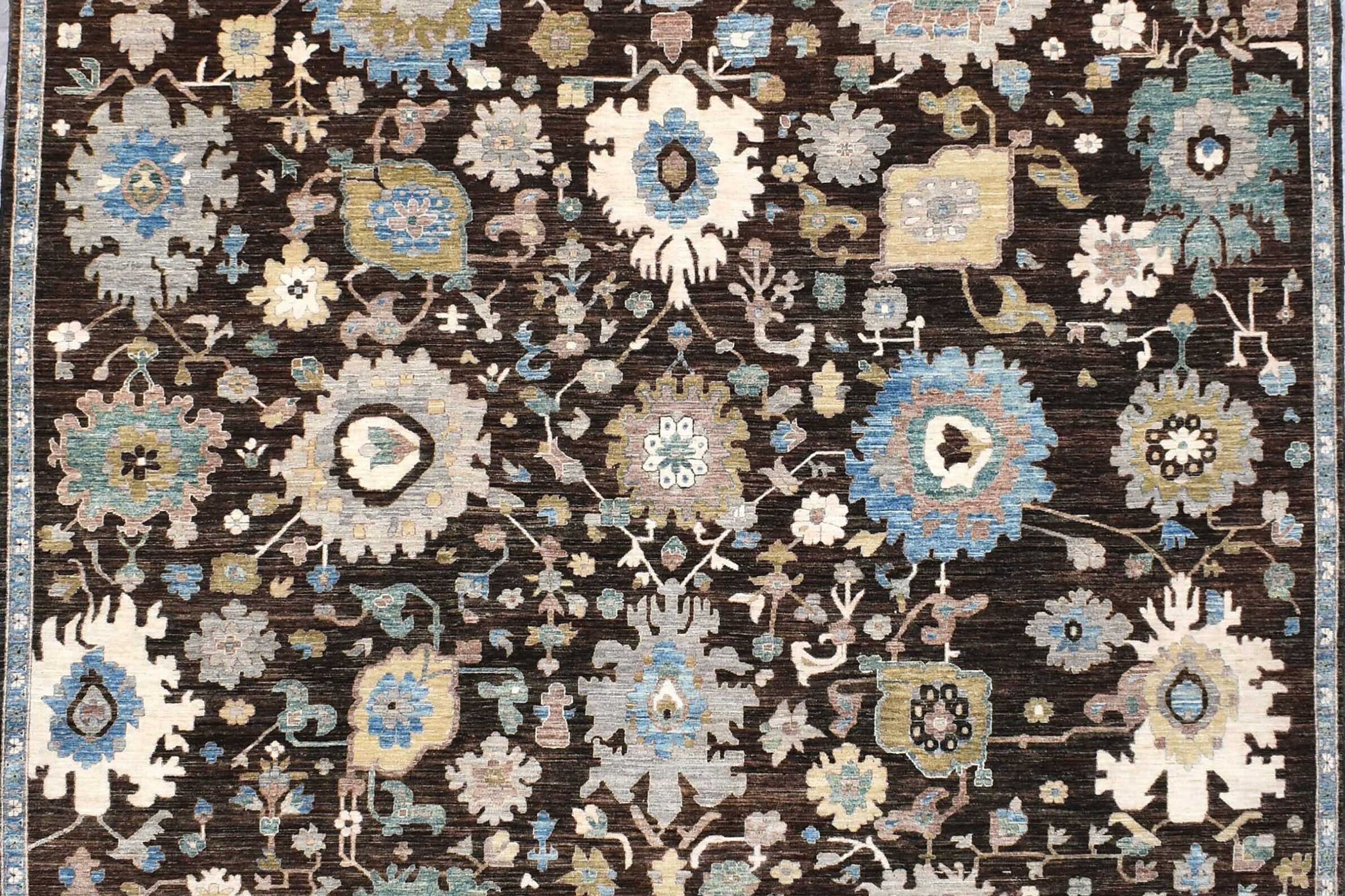 10x14 ft Fine Weaved Aryana Rug, Vintage Looking Area Rug, Handmade Afghan Rug,