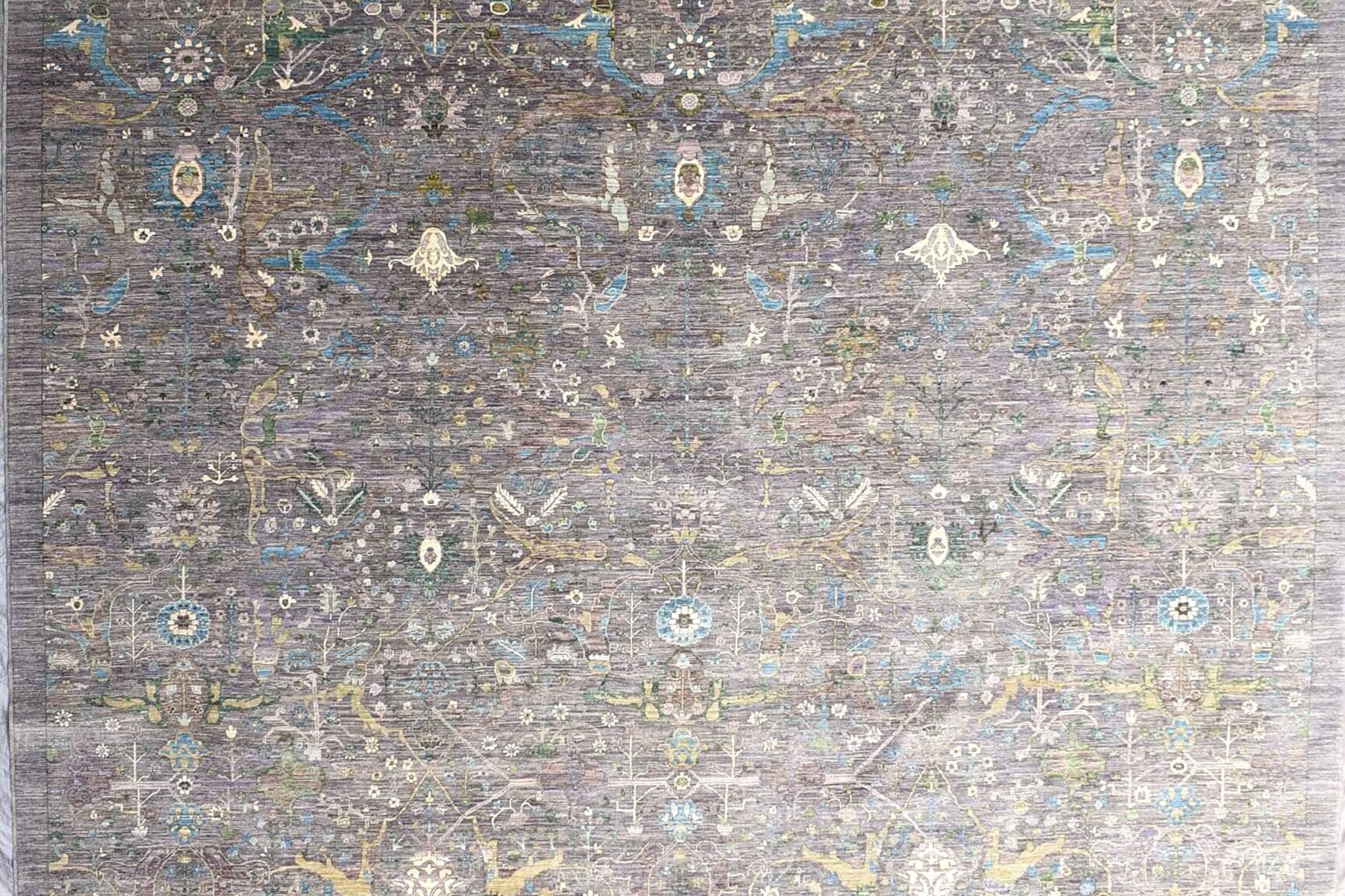 12x15 ft Rug | Bidjar Rug | Dining Room Rug | Over Size Rug | HandKnotted Vegeta