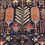 Thumbnail: 4x6 ft Cypress Tree Area Rug, Hand Knotted Afghan Rug, Blue Background Rug, Tree