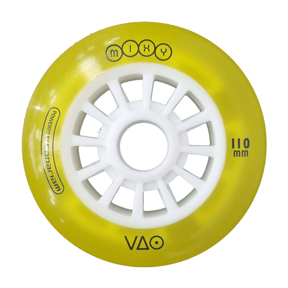 Ruedas De Luces Para Patines, Canariam Vao Mixy Amarillo