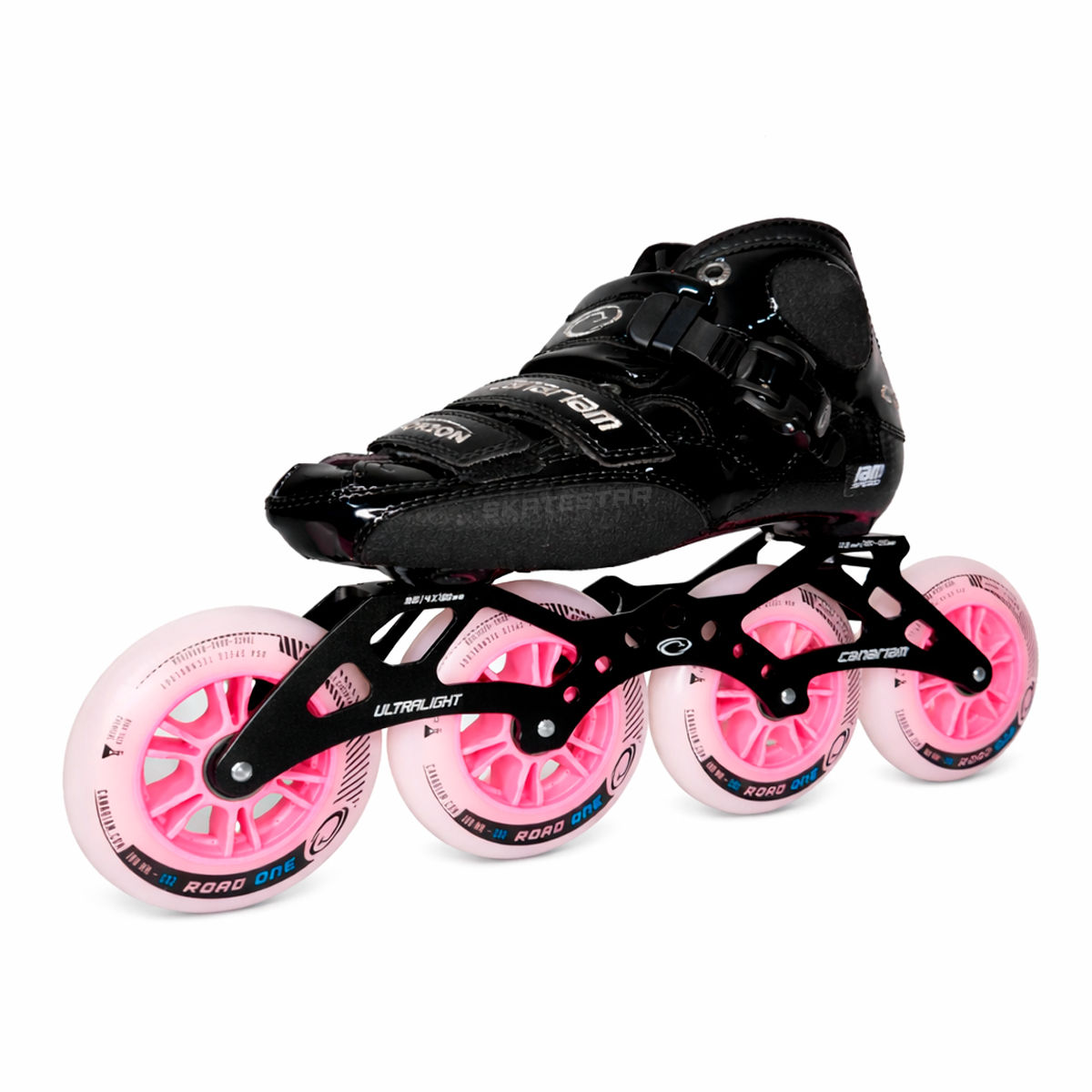 Patines Profesionales Canariam, Bota Orión, Chasis Ultralight, Rueda Road One