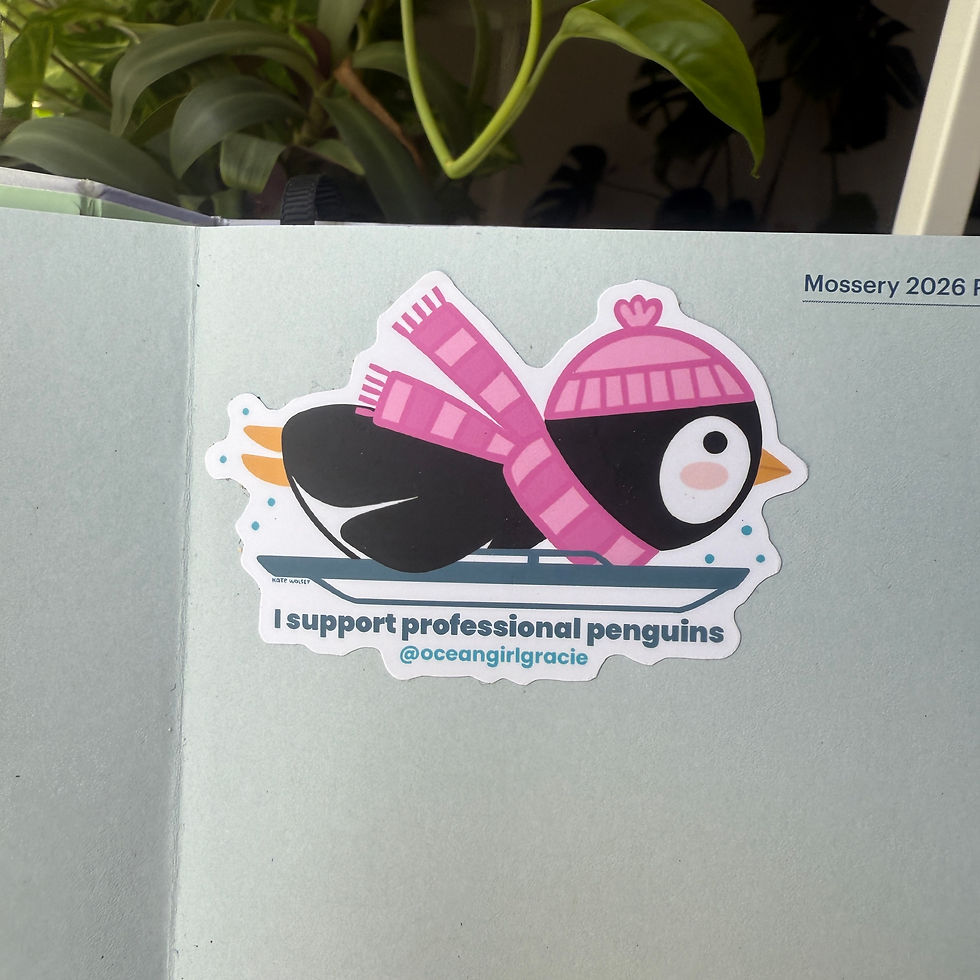 Thumbnail: "I Support Professional Penguins" Sticker