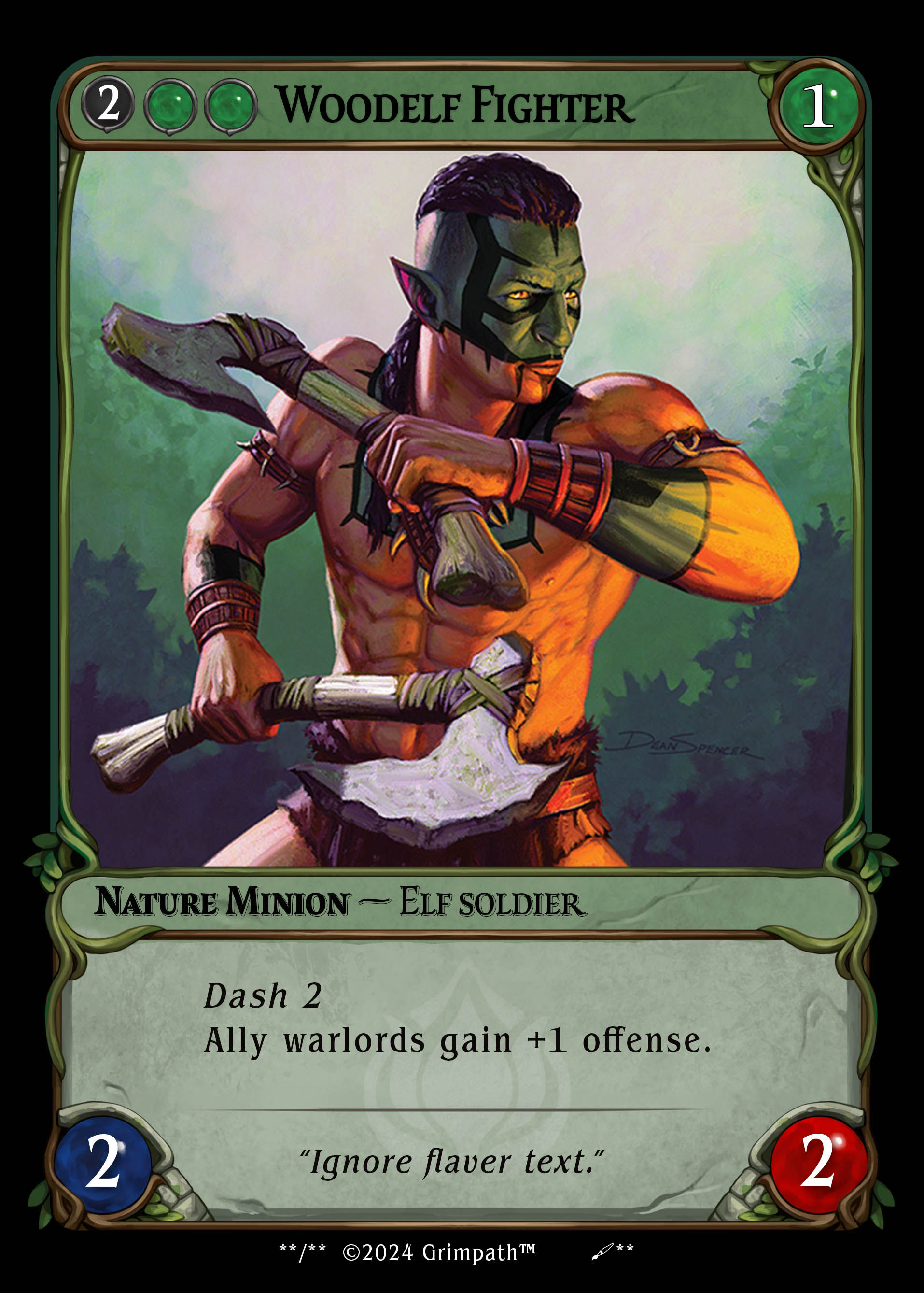 Lucian Skyward Justicar (Full Art)