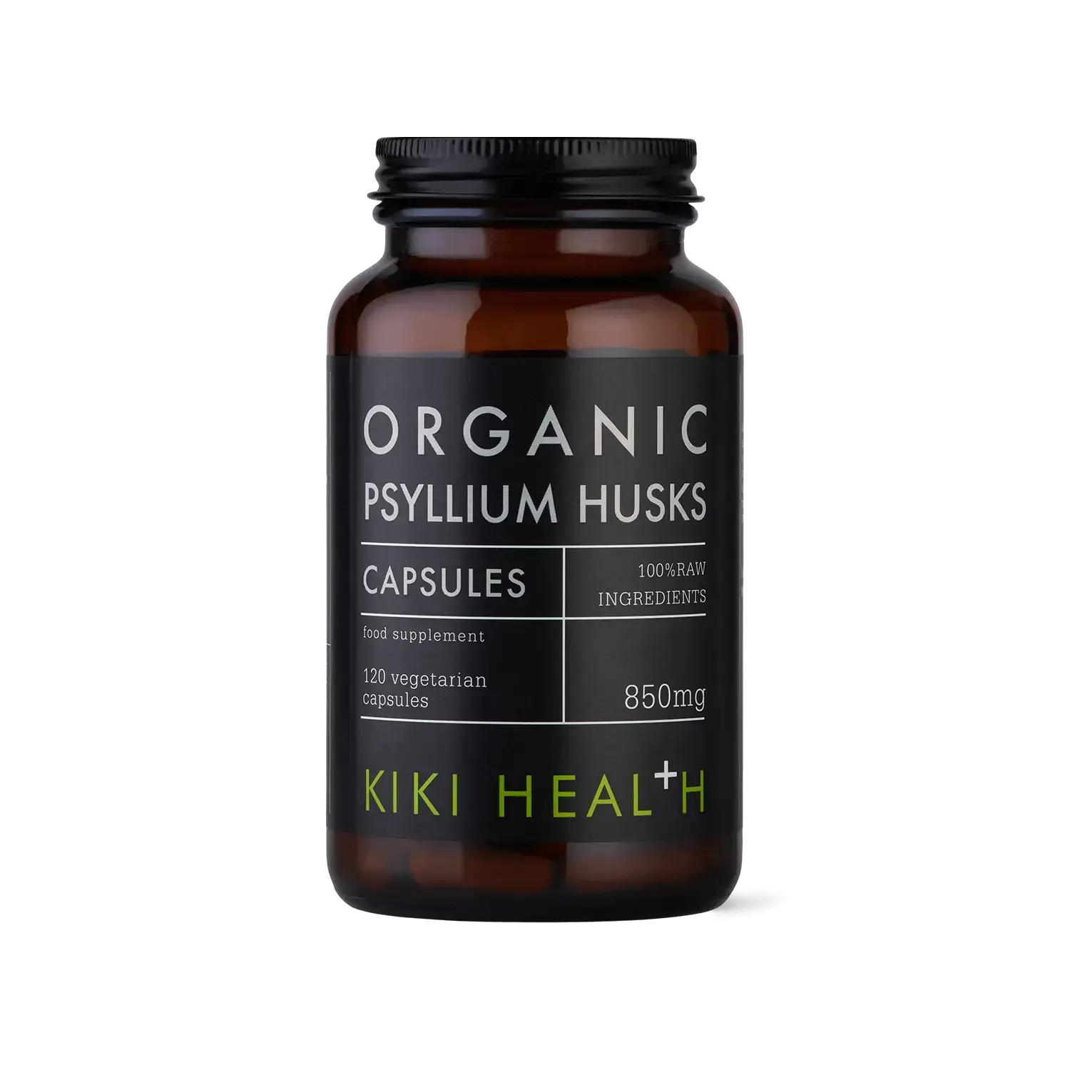 Organic Psyllium Husks Capsules 120s