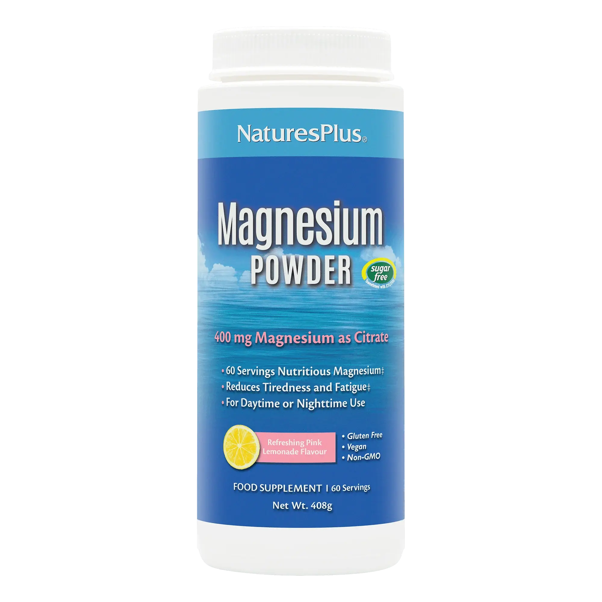 Magnesium Powder Pink Lemonade 408g