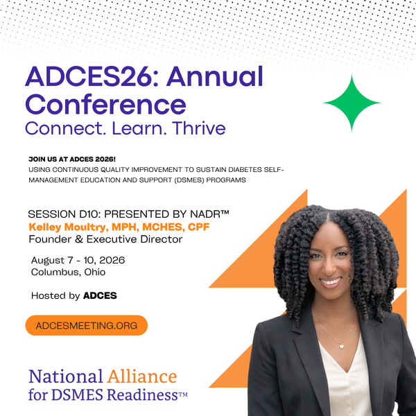 Kelley Moultry, MPH, MCHES Presenting at ADCES 2026 Conference