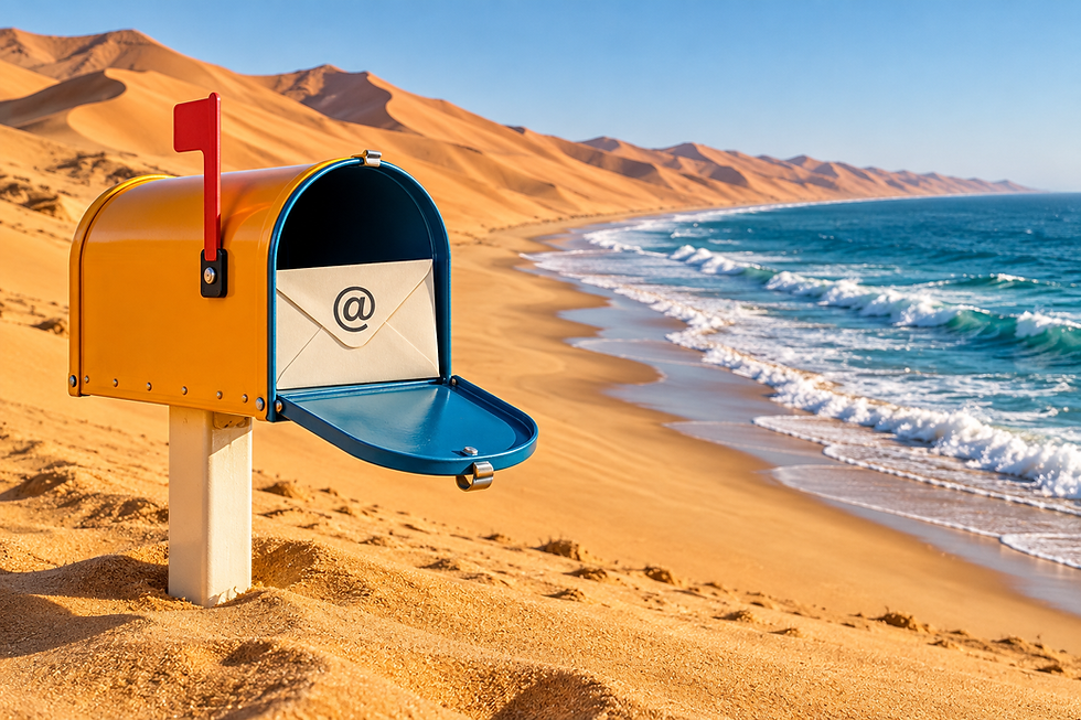 Golden email mailbox by the sea.png