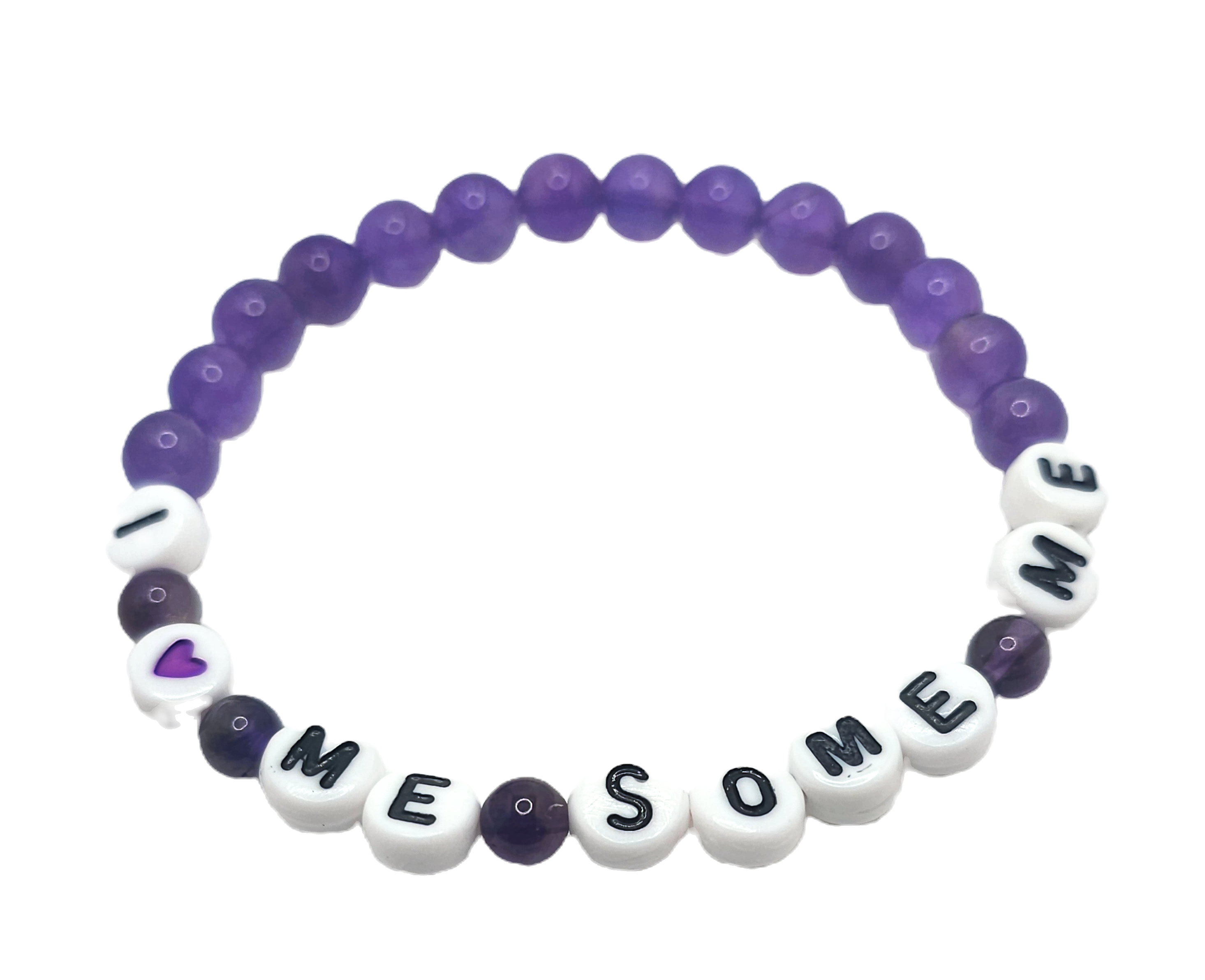 AMETHYST I LOVE ME SOME ME BRACELETS