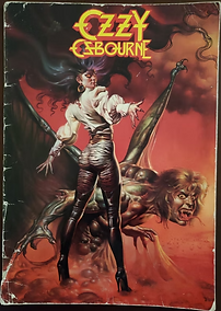 Ozzy Osbourne's 1986 Ultimate Sin tour program