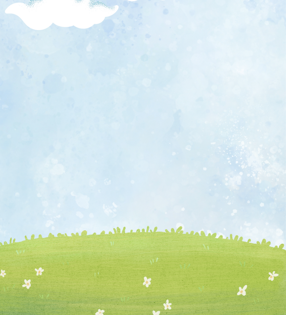 Colorful Cute Animal Illustration Kids Birthday Poster.png