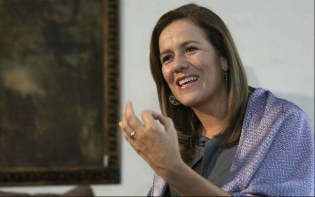 Margarita Zavala tras su renunciar al PAN.