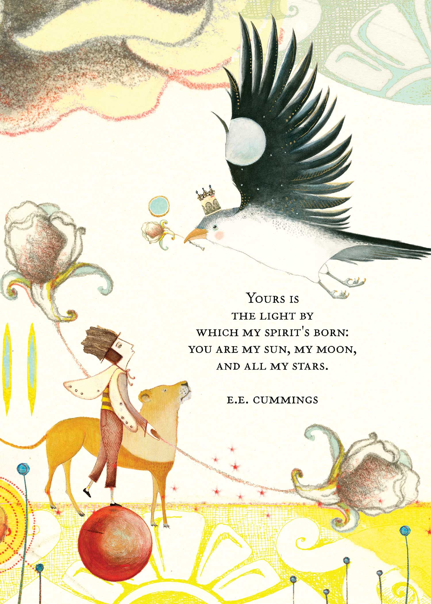 572  Sacredbee All My Stars Greeting Card