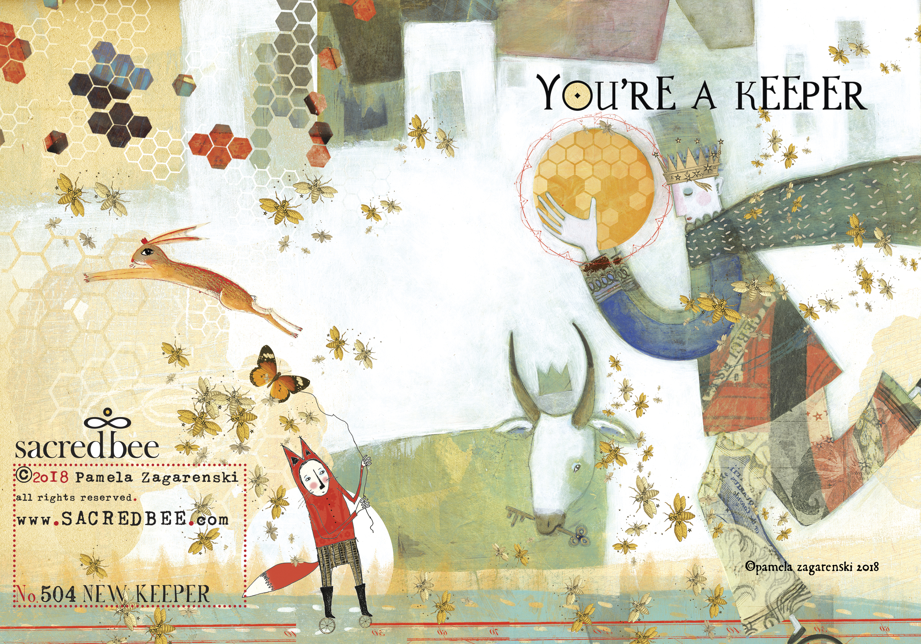 504 New Keeper Greeting Card