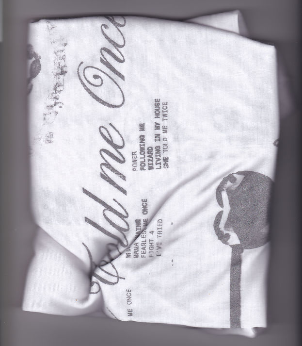 Merchandising design for musical artist