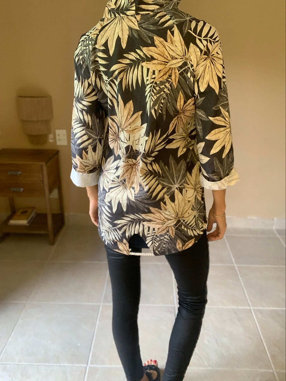 Miniatura: Chaqueta hojas