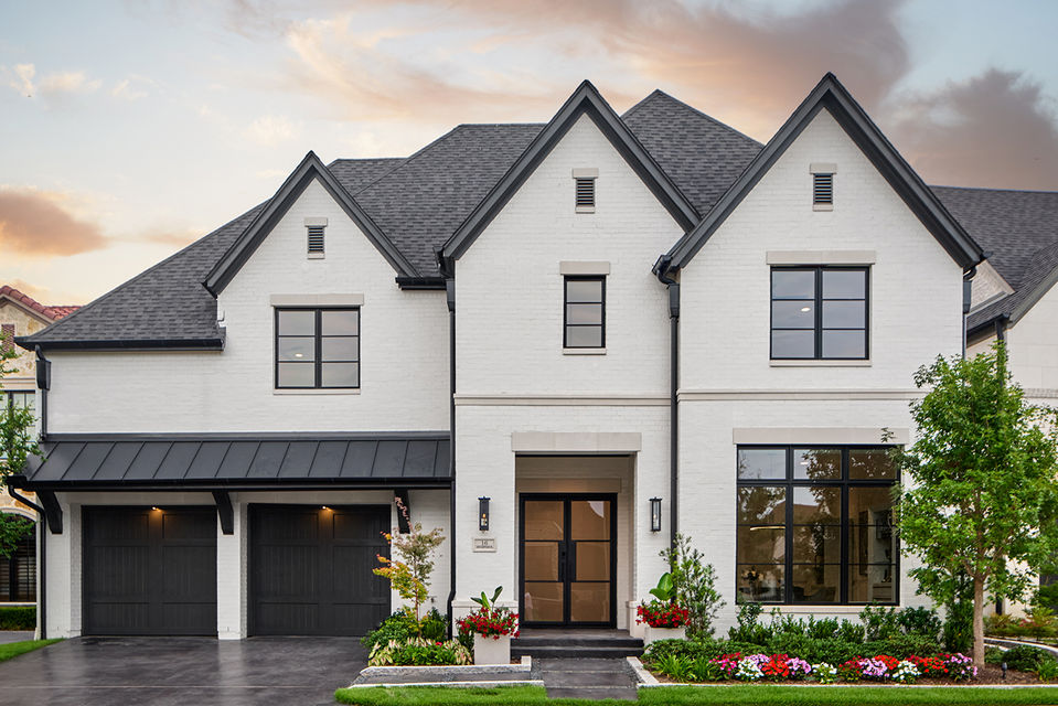 Devonstone Model Home Exterior by Brandy Scott, Frisco TX