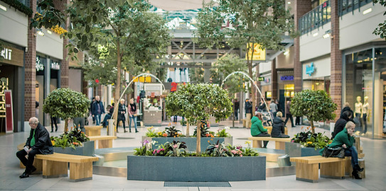 Shopping Mall Fountain