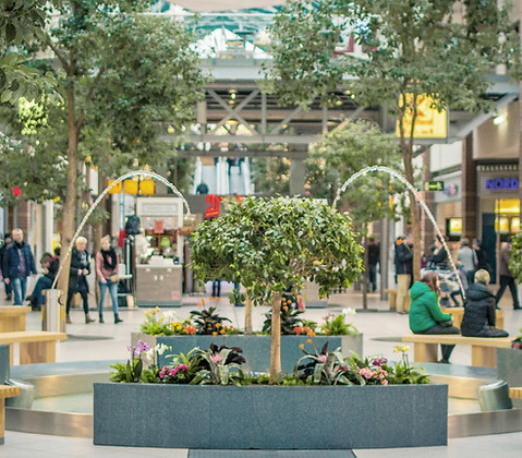 Shopping Mall Fountain