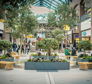 Shopping Mall Fountain